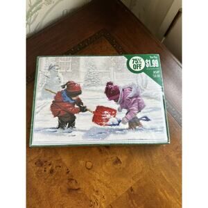 PAPER MAGIC GROUP Season's Greetings 14 Holiday Cards & Envelopes Sealed